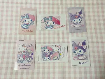 산리오 스마일로이드 반짝반짝 아이돌 시크릿마이멜로디 쿠로미6장