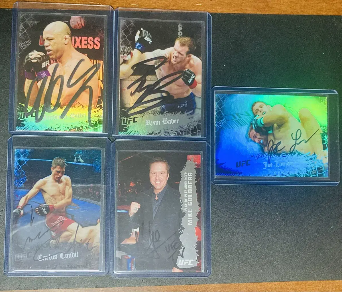 2010 topps ufc main event 싸인카드