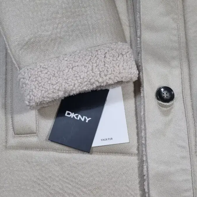 DKNY 무스탕 롱