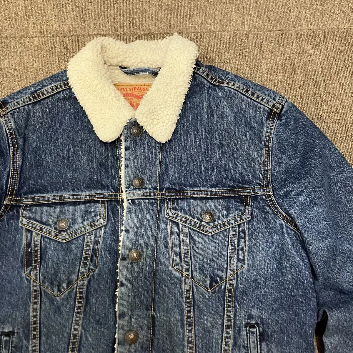 (S) Levi's  리바이스 쉐르파 자켓