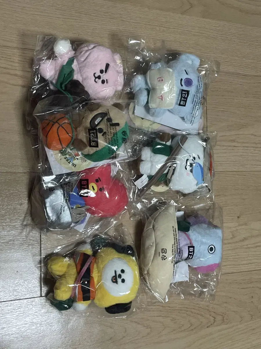 방탄소년단 bt21 인형