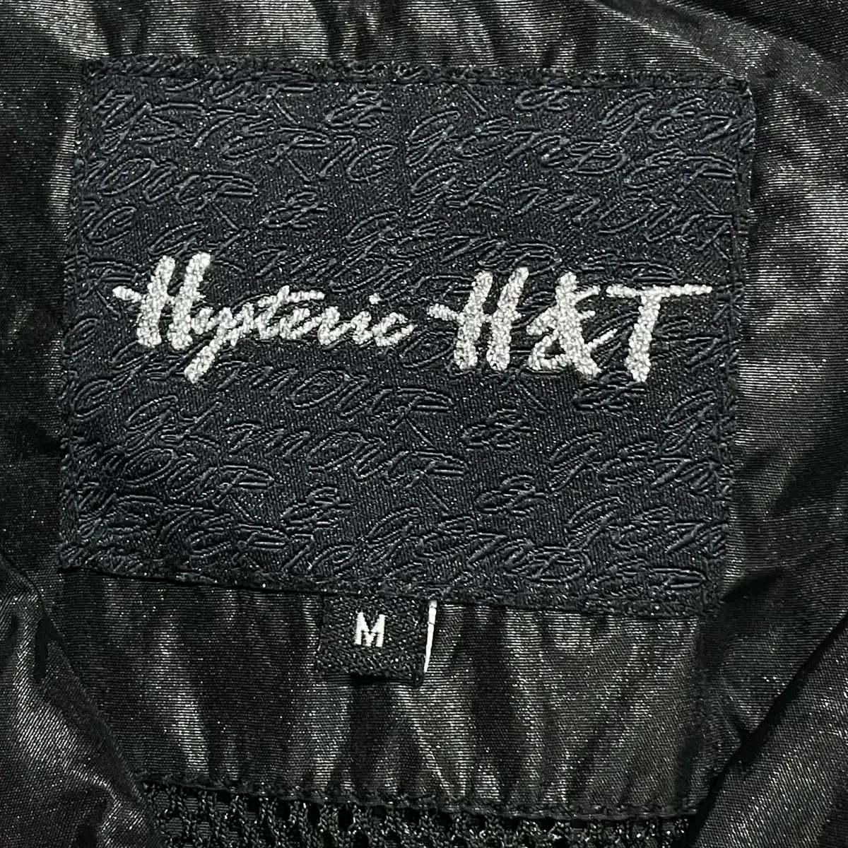 만원샵 hysteric h&t 글로시 펑크 자켓