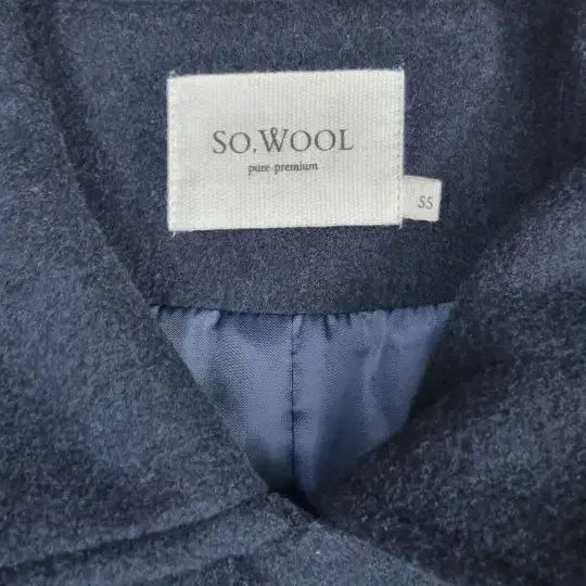 SO WOOL 울100 코트 S _ 여성