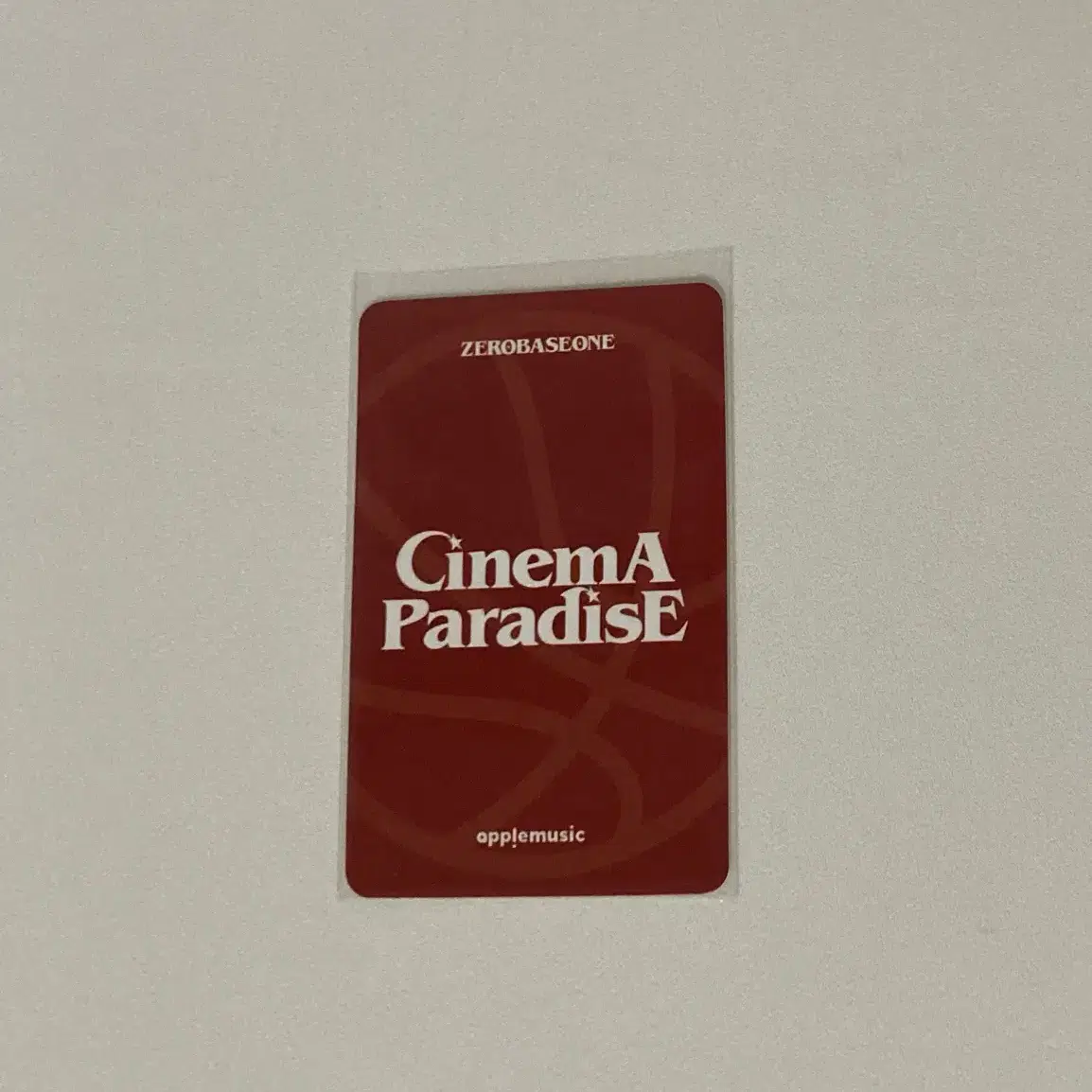 제로베이스원 cinema paradise 김지웅 애플뮤직 특전