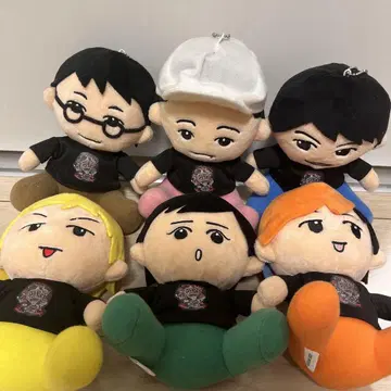 도카이 온에어 U-FES 봉제 인형 6종 세트