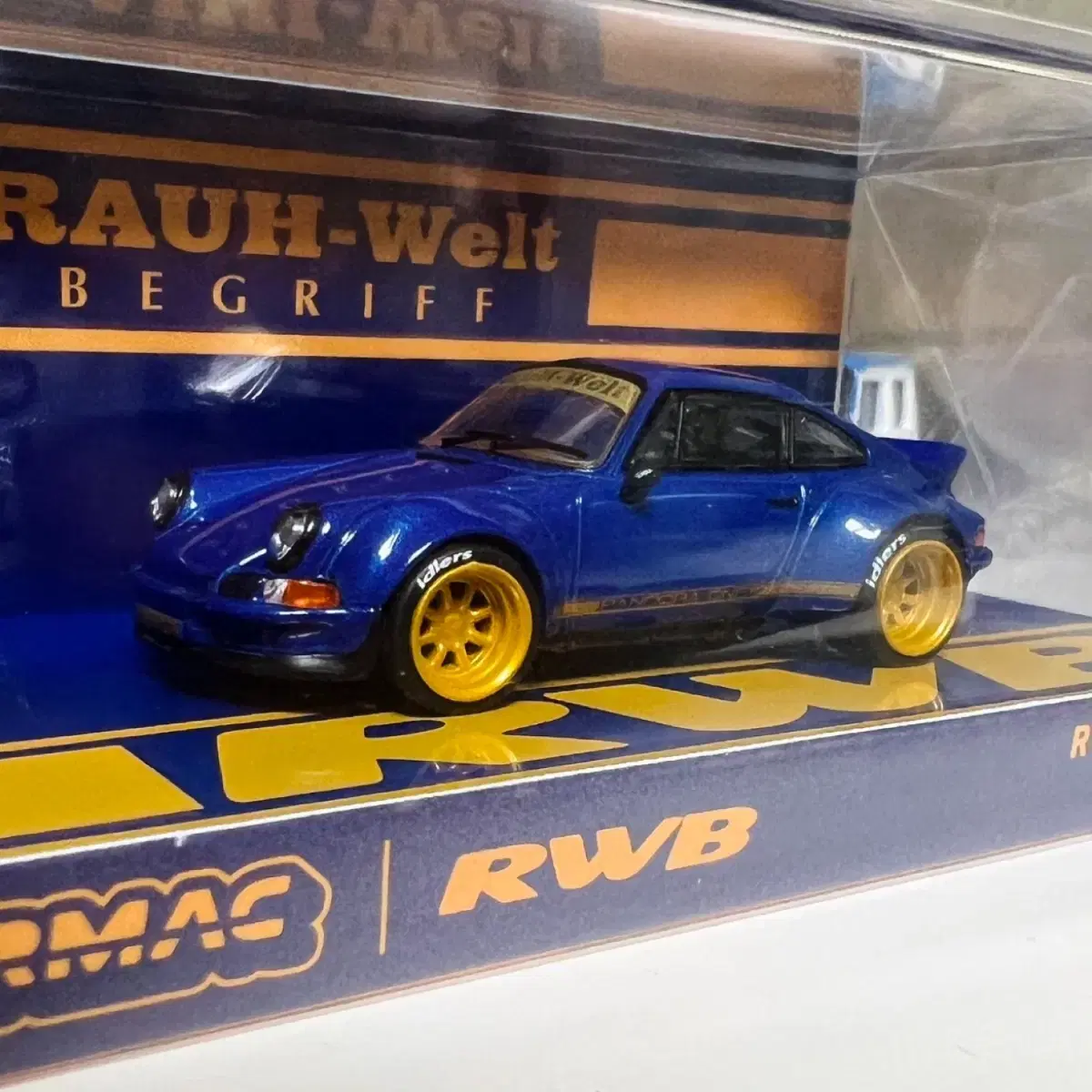 1:64 포르쉐 RWB 자동차 다이캐스트