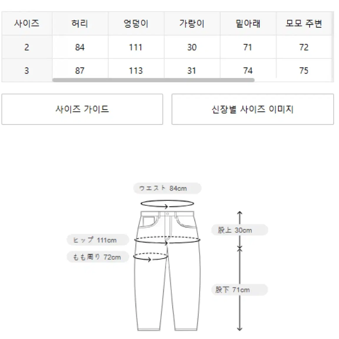 ancellm 안셀름 크래쉬 스트레이트핏 데님