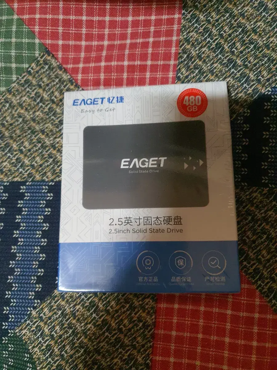 Eaget 2.5인치 노트북 SSD480G 판매합니다.