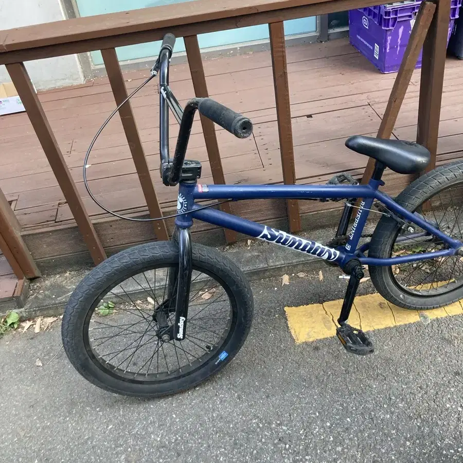 BMX 픽시 대차