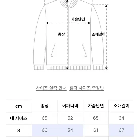 주앙옴므 ma 1 스몰 사이즈