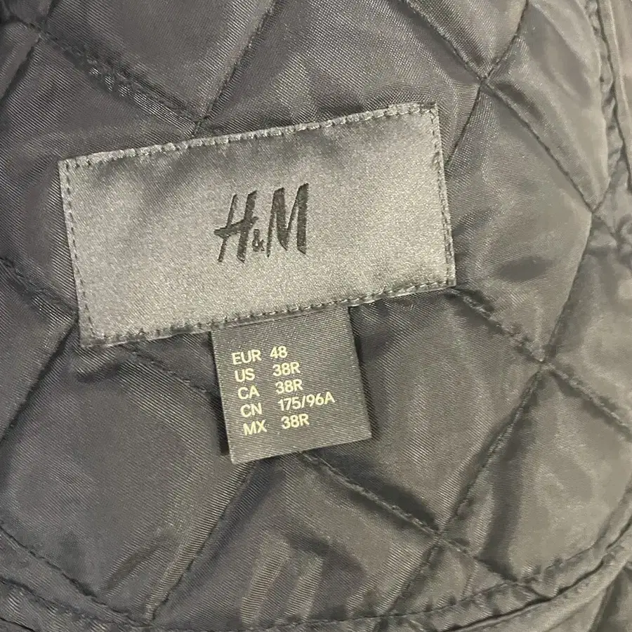 h&m 퀼팅자켓