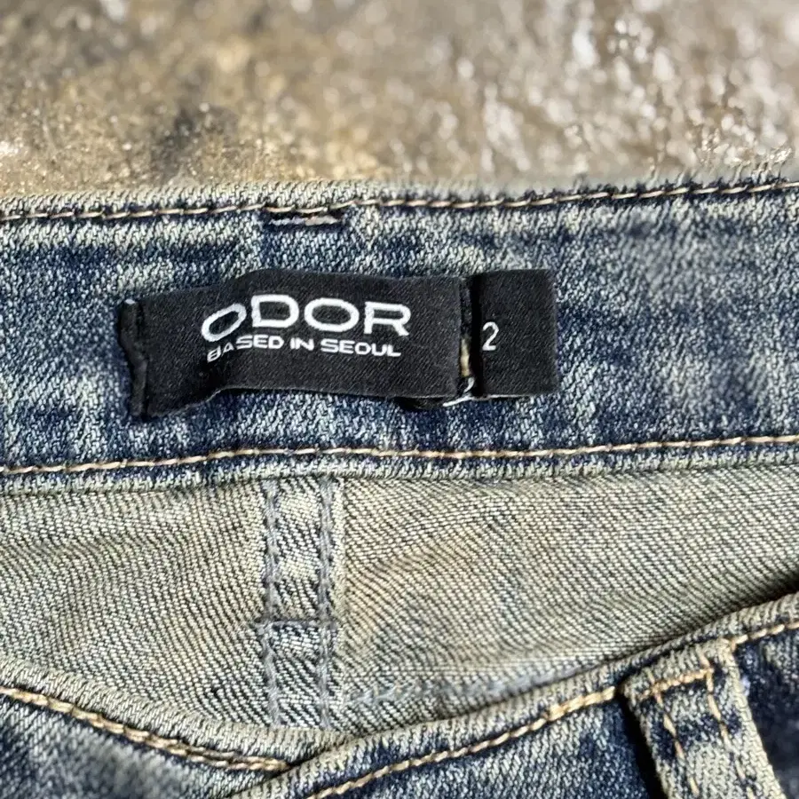 odor Vintage raw jean in blue