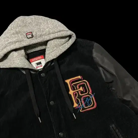 FUBU 빈티지 90s 올드스쿨 바시티 자켓 2XL