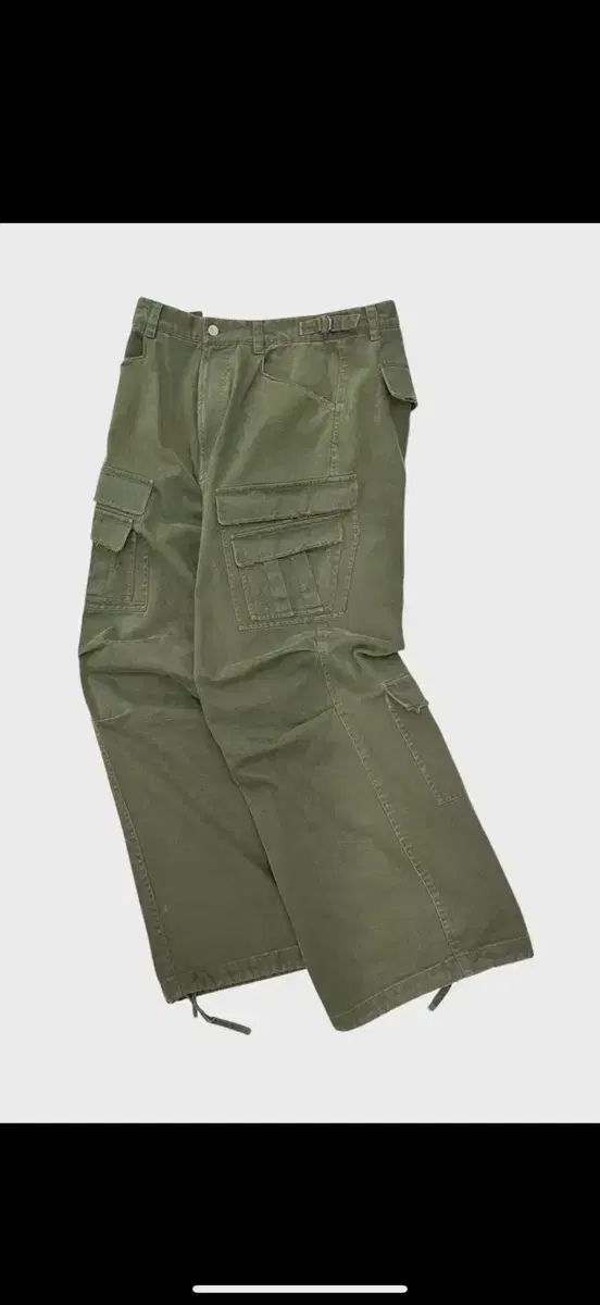 [2] Non-Node Double Pocket Cargo Vintage Khaki