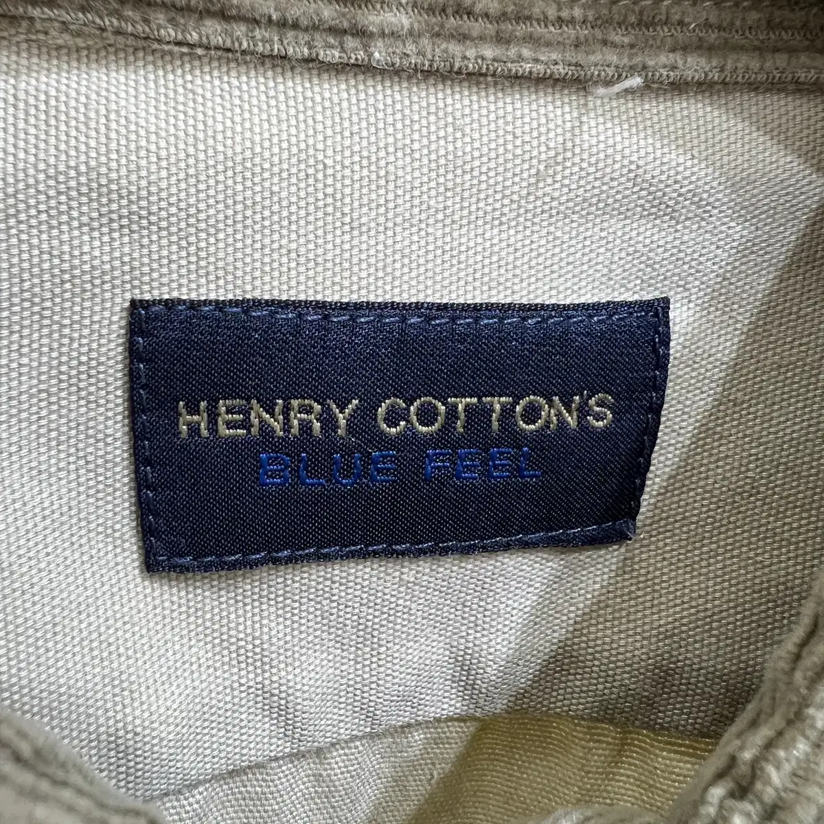 빈티지 HENRY COTTONS (Made in Italy) 셔츠 자켓