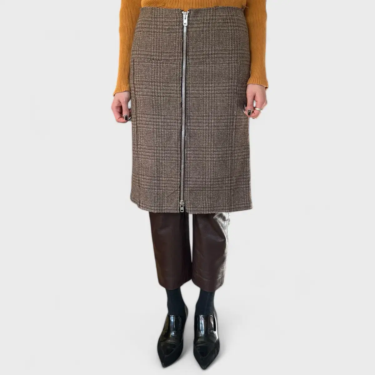 Maison Margiela wool skirt