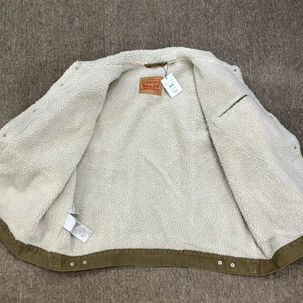 (2XL) Levi's 리바이스 쉐르파 자켓