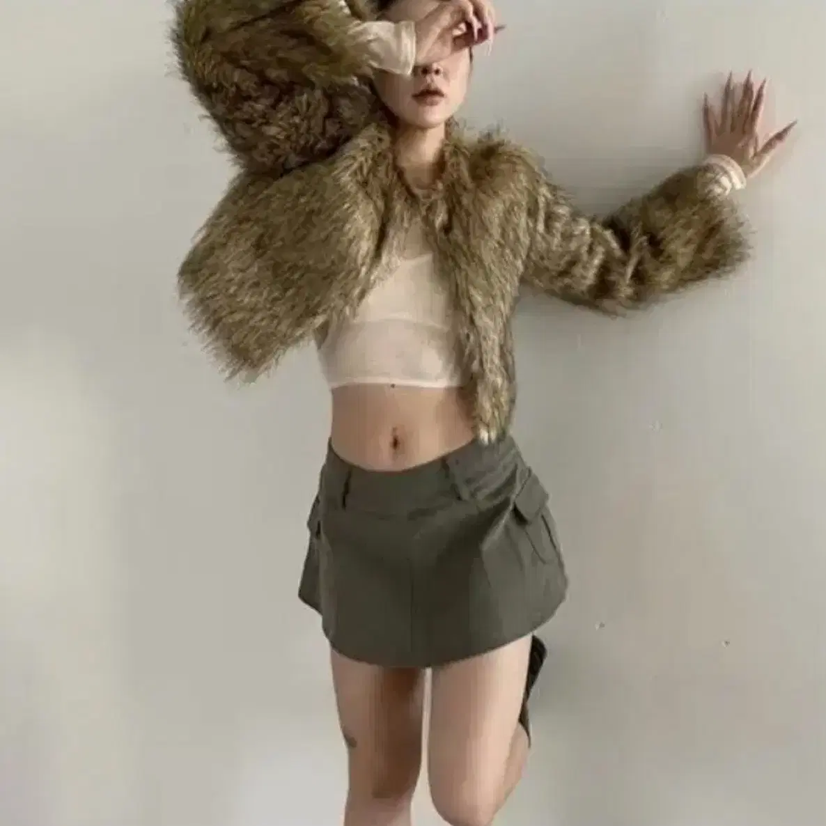 오도어 퍼자켓 fur jacket