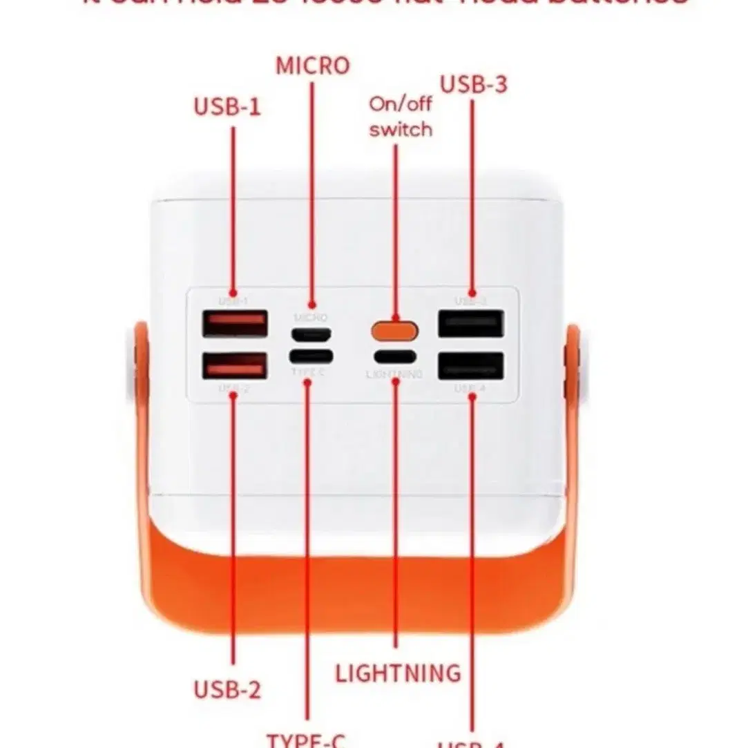 대용량 파워뱅크 캠핑용 고용량 보조배터리 89000mAh