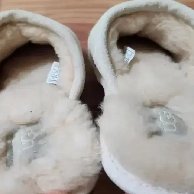 UGG 슬리퍼 스커프 실내화 미국 어그 아이보리