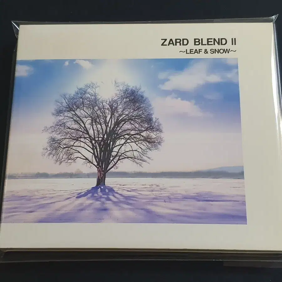 자드 셀렉션 앨범 ZARD BLEND II LEAF & SNOW 음반