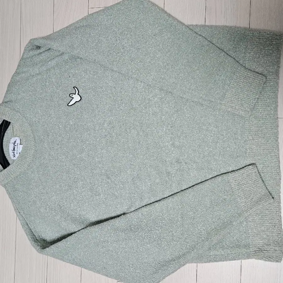 마크곤잘레스 ANGEL WAPPEN BOUCLE KNIT