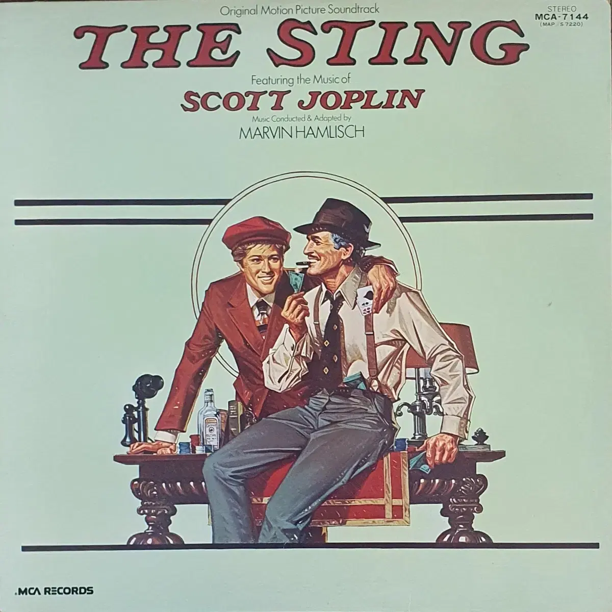 LP ㅡ THE STING  / OST 수입 명반