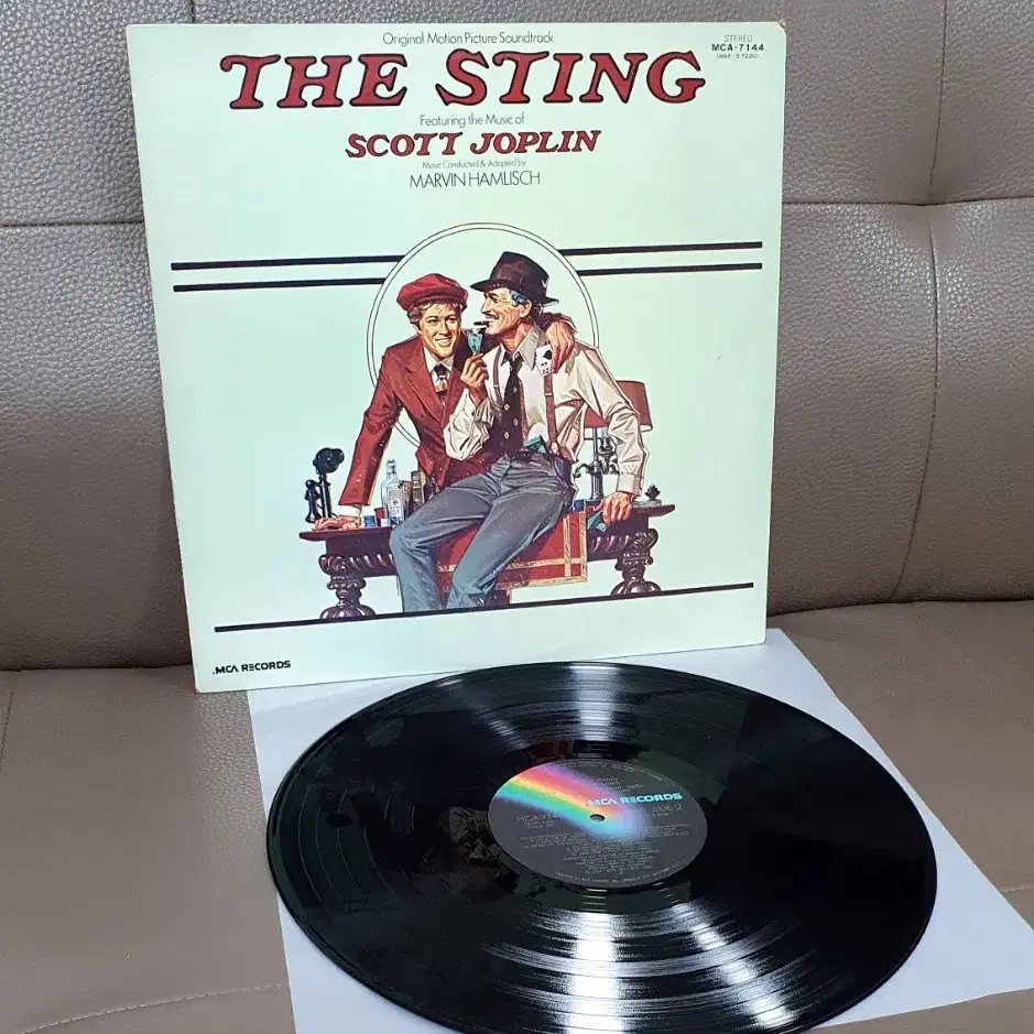 LP ㅡ THE STING  / OST 수입 명반