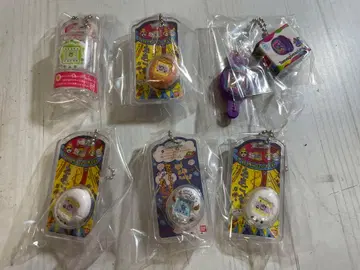 웃긴 달걀보로치 패키지 참 키링 6종 세트