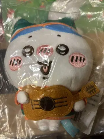미개봉 새상품 애니마이치카쿠지 D상 하치와레 봉제인형 키링