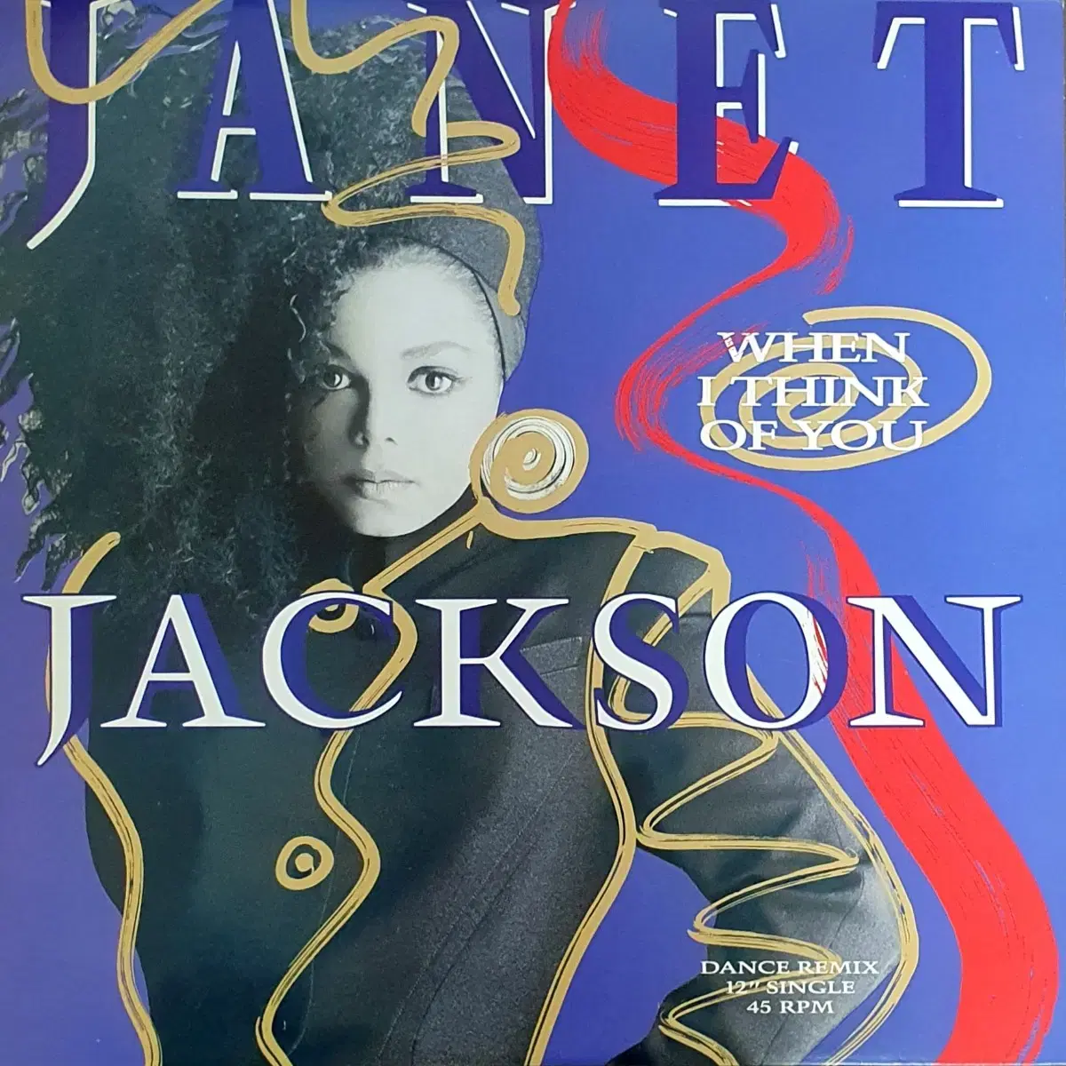 LP ㅡ Janet Jackson  / 수입음반