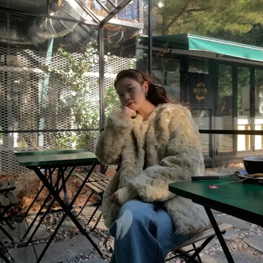 매니매니모드 자체제작 BOL classy fur jacket 퍼자켓