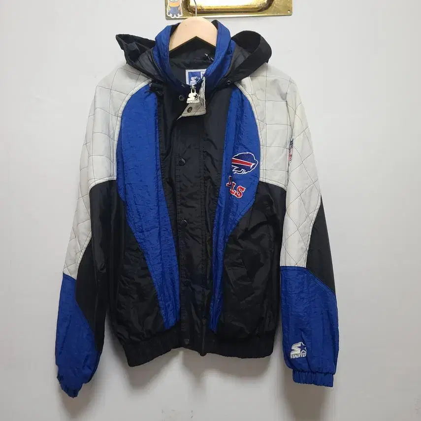 [STARTER] Men's Old School NFL Buffalo Bills Zip Up USA M