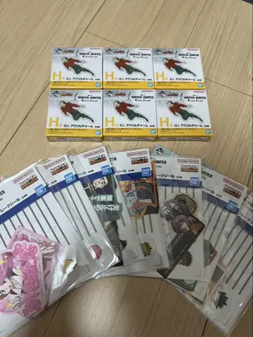 제일복권 헌터헌터 H상 아크릴 참 K상 클리어 스티커