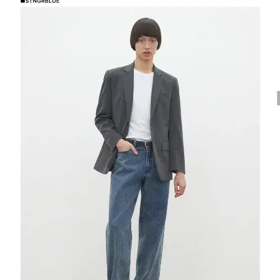 데케트 Dawn semi wide Jeans