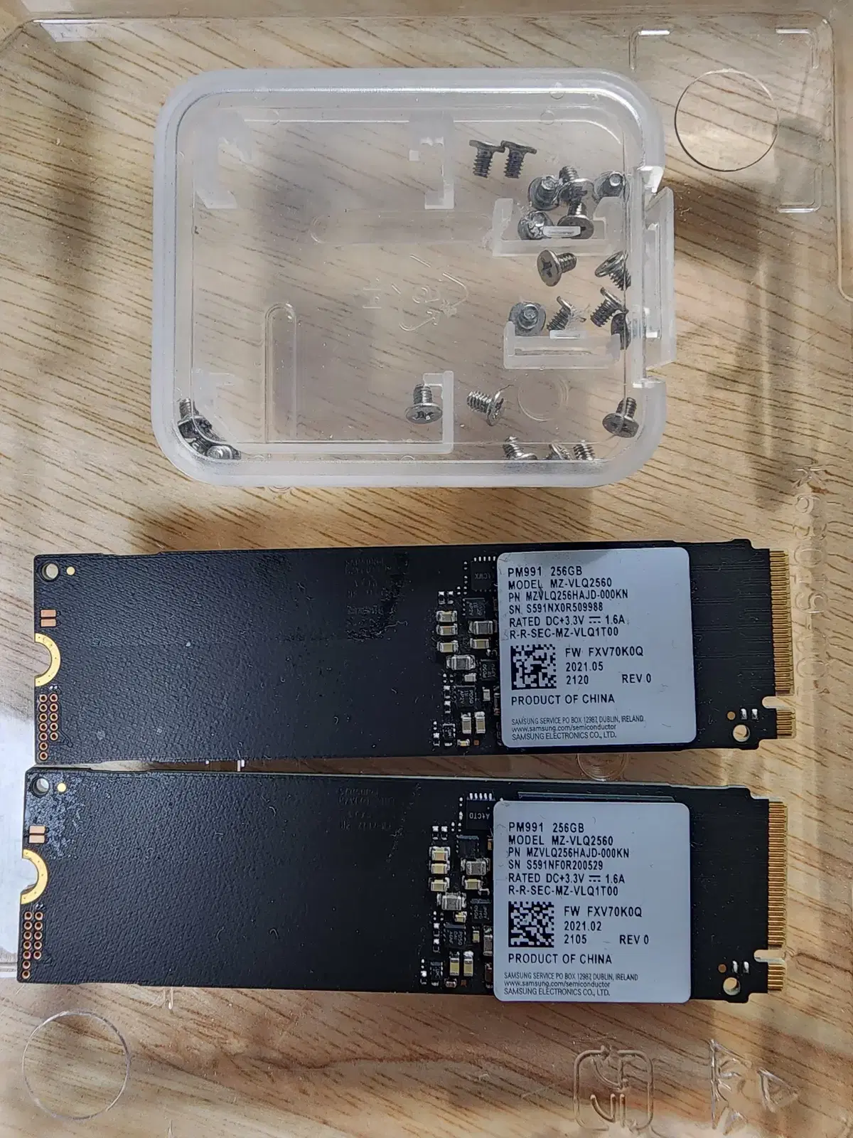 삼성 pm991a SSD 256GB /원도우11, 문서