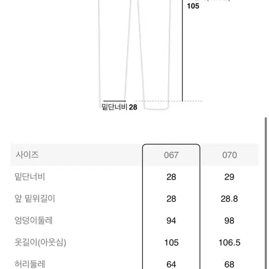 (새상품) 에잇세컨즈 레이어드 스커트 팬츠 그레이 70(M)