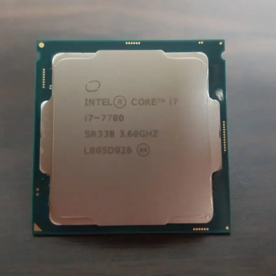 인텔 i7 7700 CPU (카비레이크) 팝니다