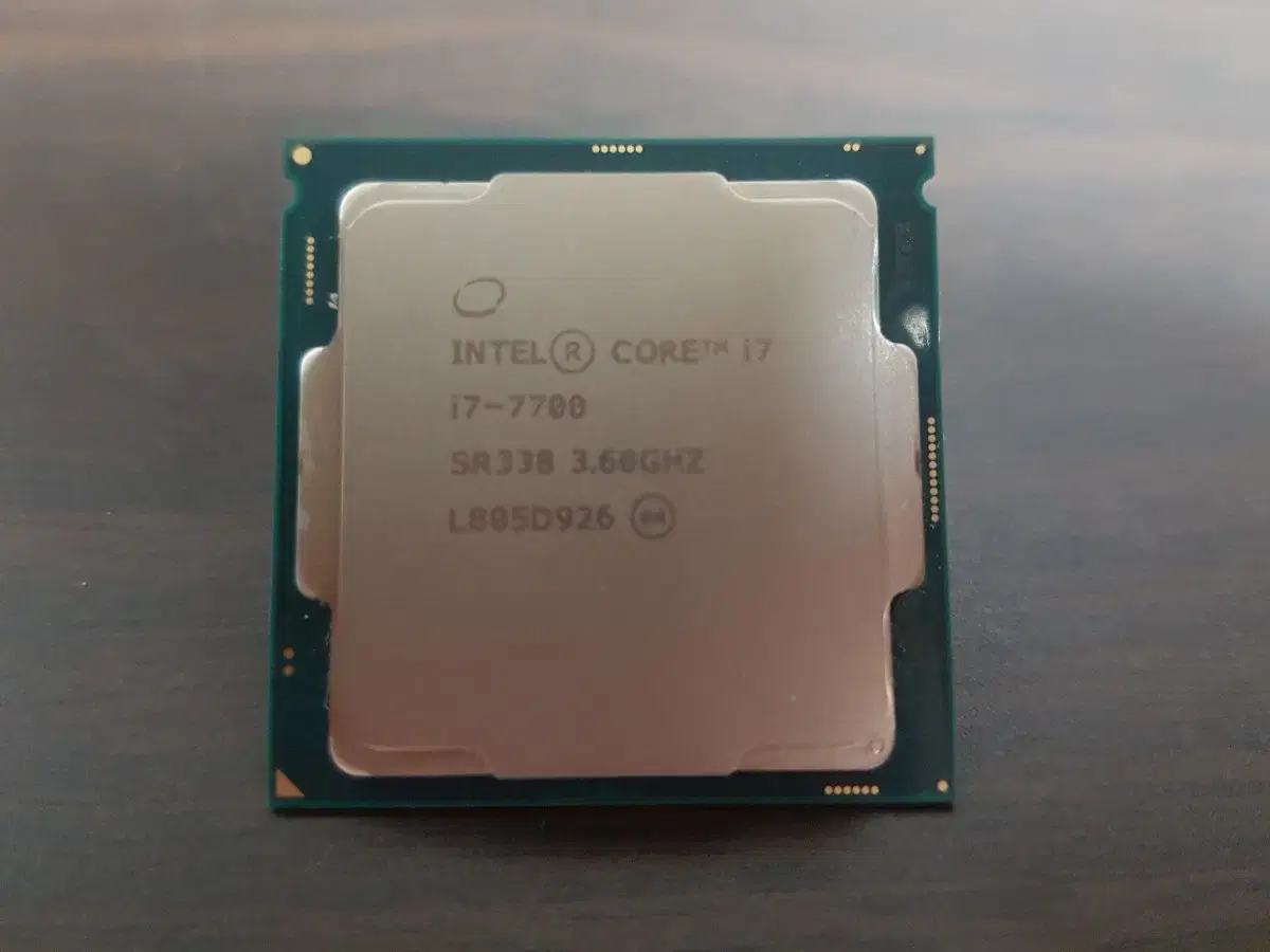 인텔 i7 7700 CPU (카비레이크) 팝니다