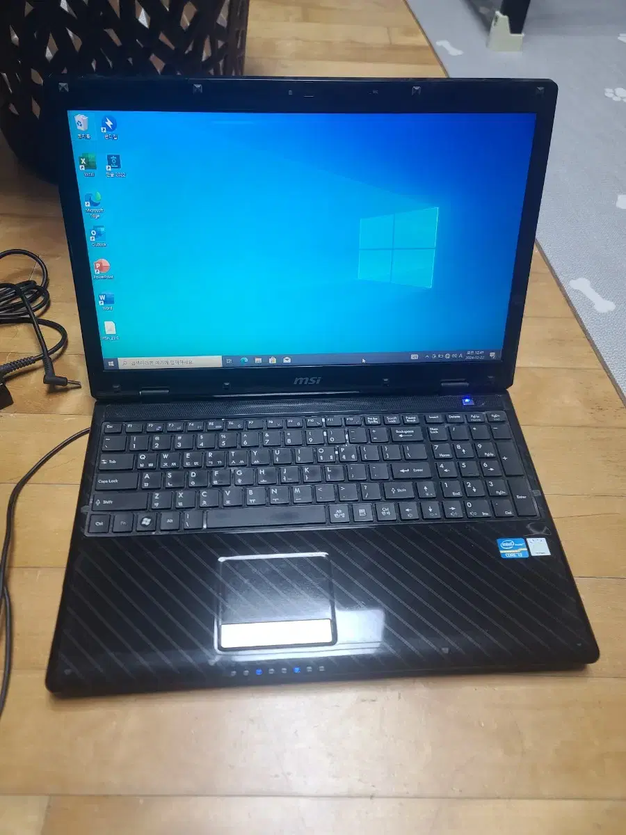 MSI CR643 노트북 i3-2370m SSD128