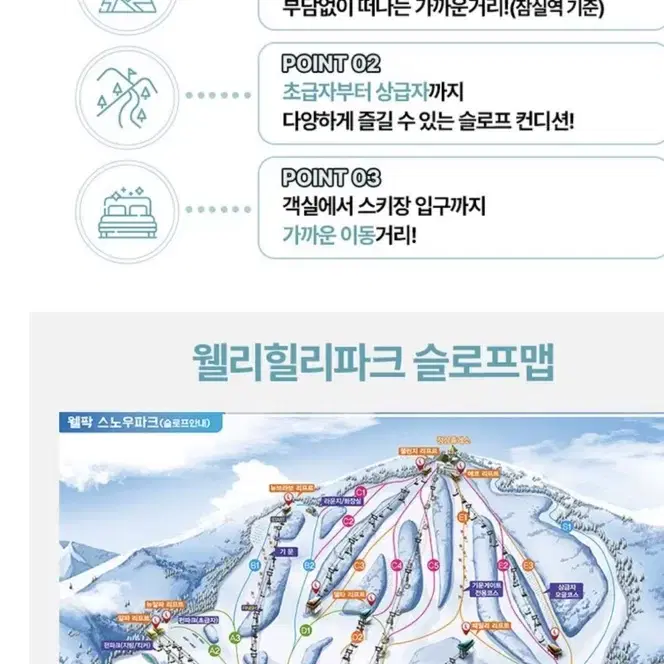 눈꽃여행 스키장 리미티드 패키지 2박 3일 4인용, 원가 이백만원