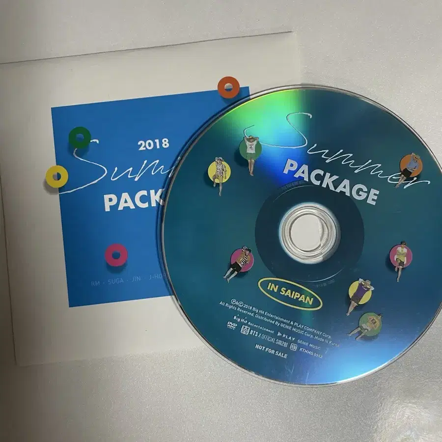 방탄 2018 썸머패키지 썸패 summer package 디비디 dvd