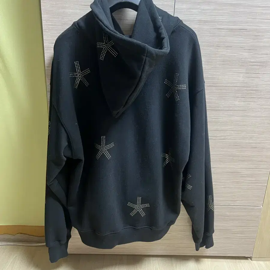 오와이(OY) S.R STONE HOODIE ZIP-UP-BLACK