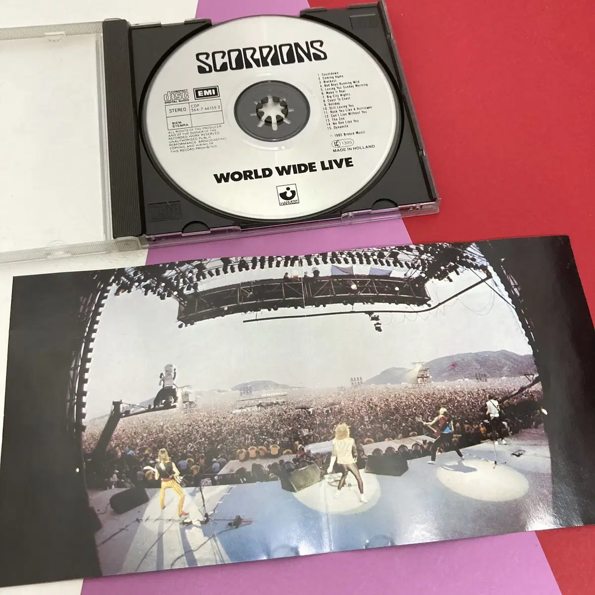 [중고음반/CD] 헤비메탈 스콜피온스 SCORPIONS 라이브앨범