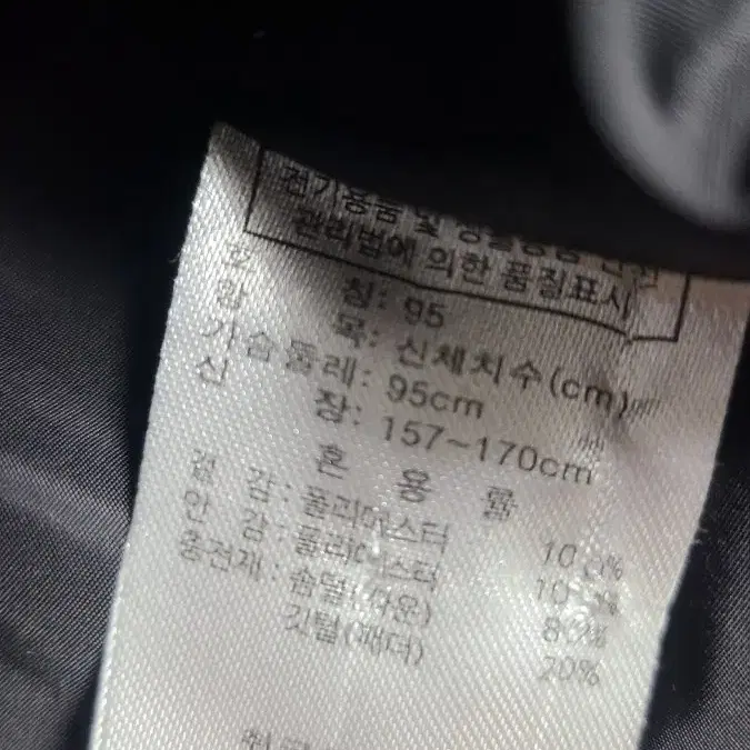 지오다노 패딩점퍼 95