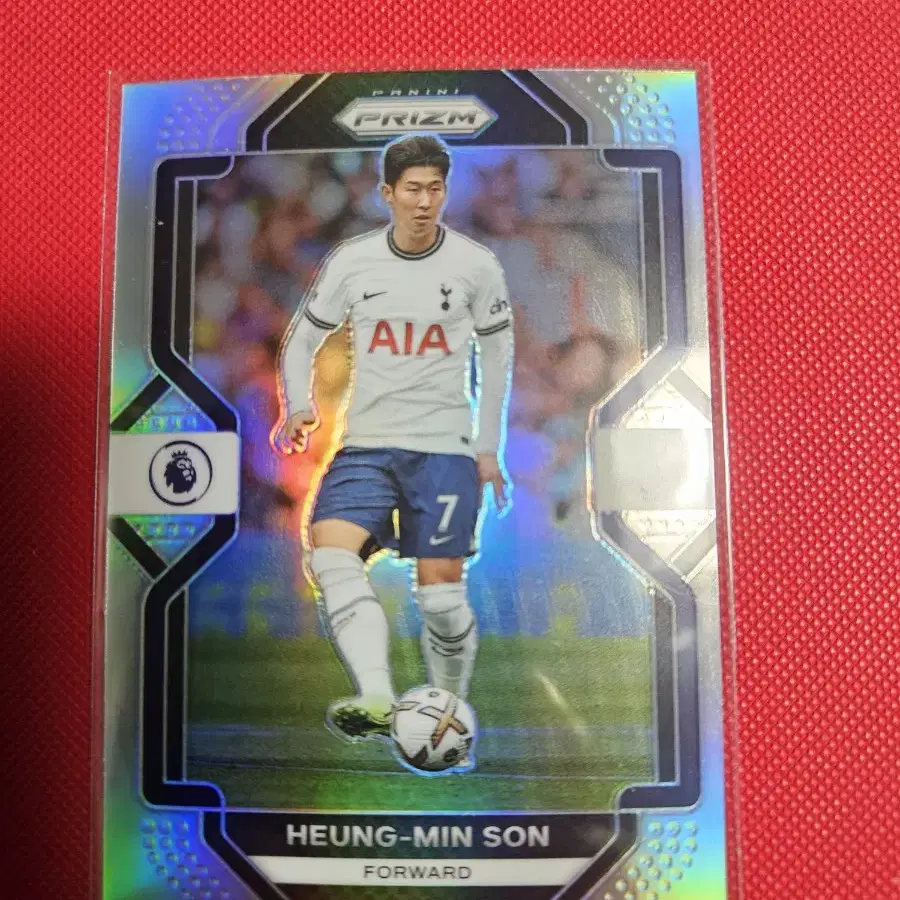 축구)손흥민 2022 Panini 실버 프리즘 카드