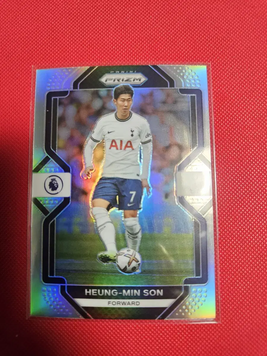 축구)손흥민 2022 Panini 실버 프리즘 카드