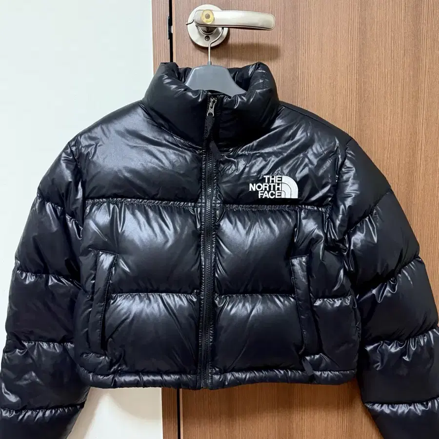 노스페이스 눕시 숏 크롭 TNF 블랙 S