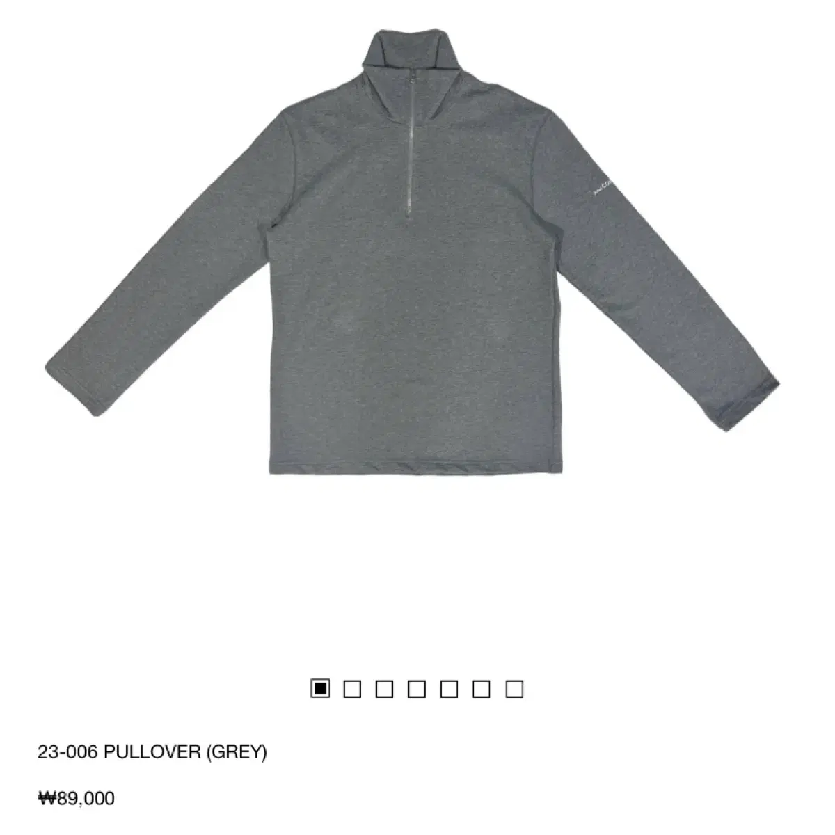 지초이컴포트 23-006 PULLOVER 블랙