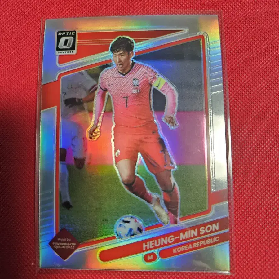 축구)손흥민 2021 Donruss Optic Holo 프리즘 카드